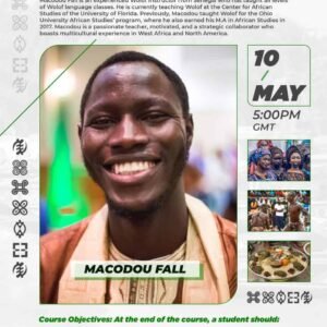 Beginner's Wolof Language Class