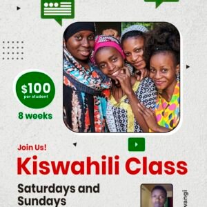 Intermediate Kiswahili Class Online - Taught by Karuga Mwangi