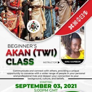 Beginner's Akan Twi Class