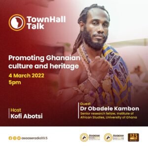 Okunini Ọbádélé Kambon Asaase Radio 99.5 Interview: Afrikan anti-amerikkkan identity and Ghanaian Heritage