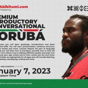Premium Introductory Conversational Yoruba 2023