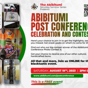 FREE! Abibitumi Post Conference Celebration, Contest and Auction!