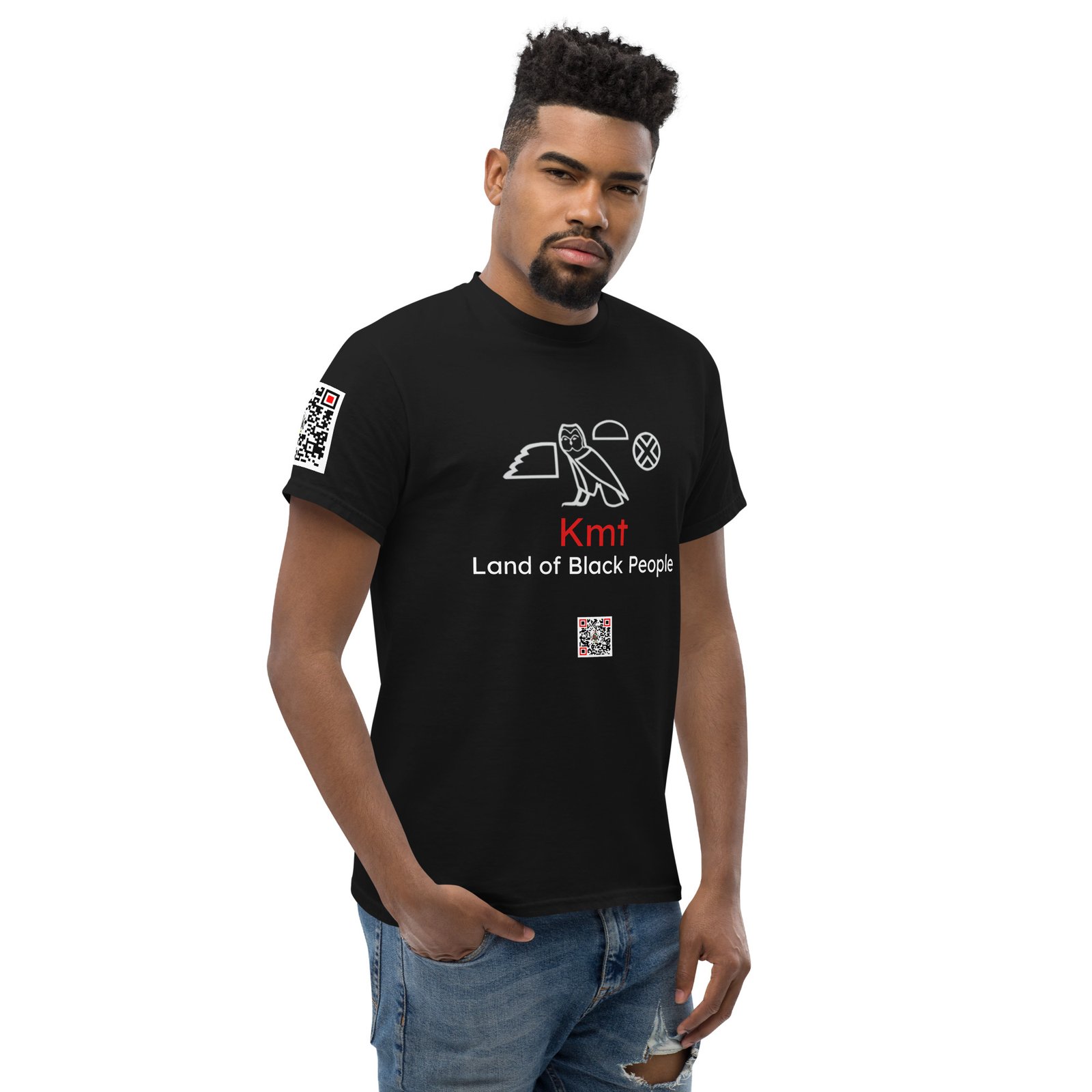 Kmt Hieroglyphics Tshirt - Image 6