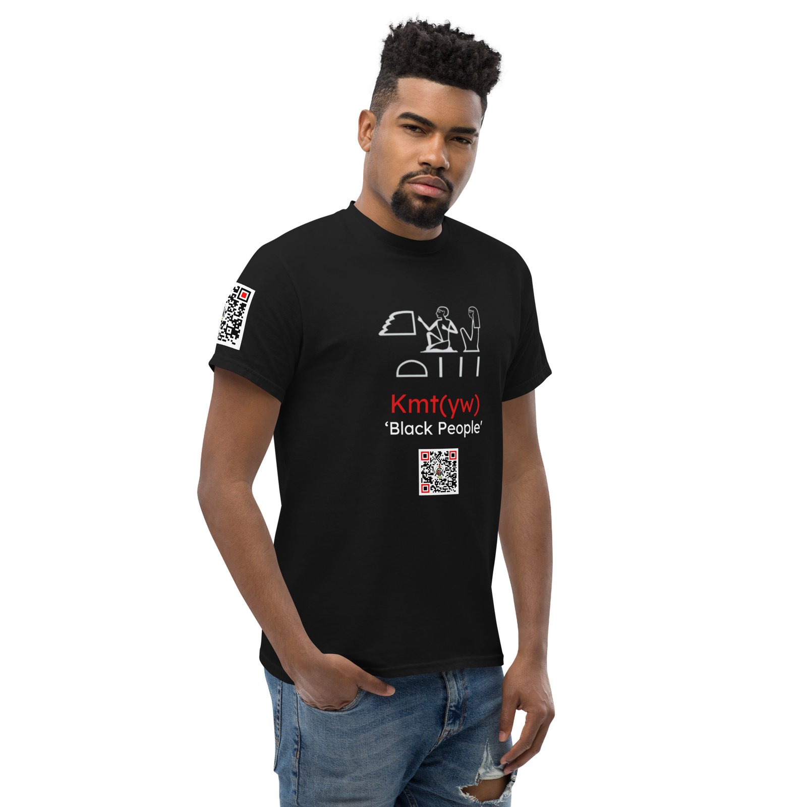 Kmt(yw) Hieroglyphics Tshirt - Image 6