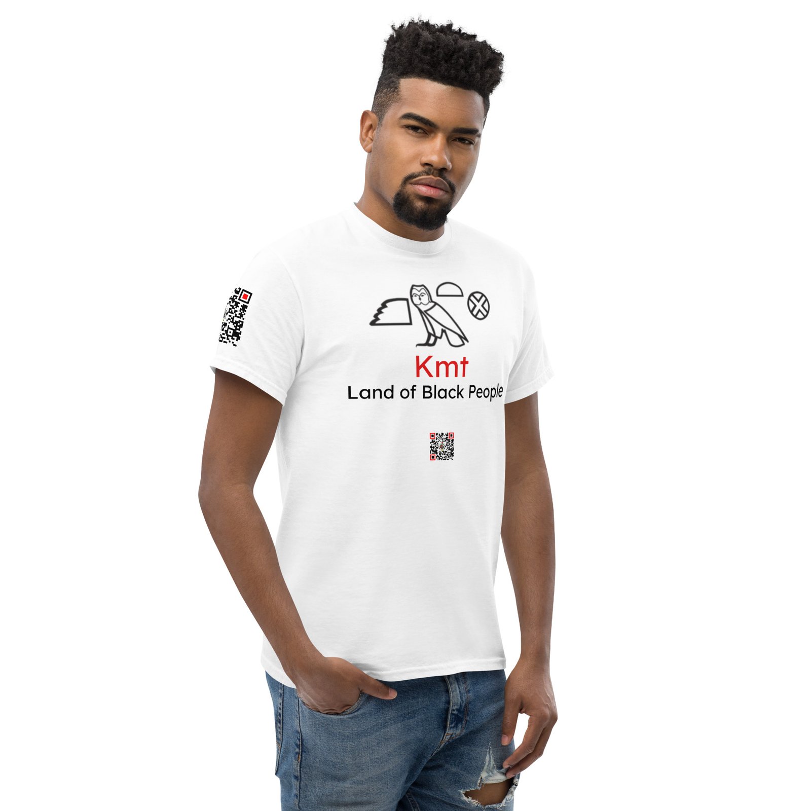 Kmt Hieroglyphics Tshirt - Image 6