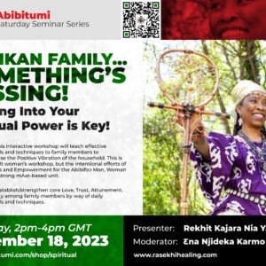 Video Recording SSS #64 Afrikan Family…Something’s Missing! Tapping Into Your Spiritual Power is Key!