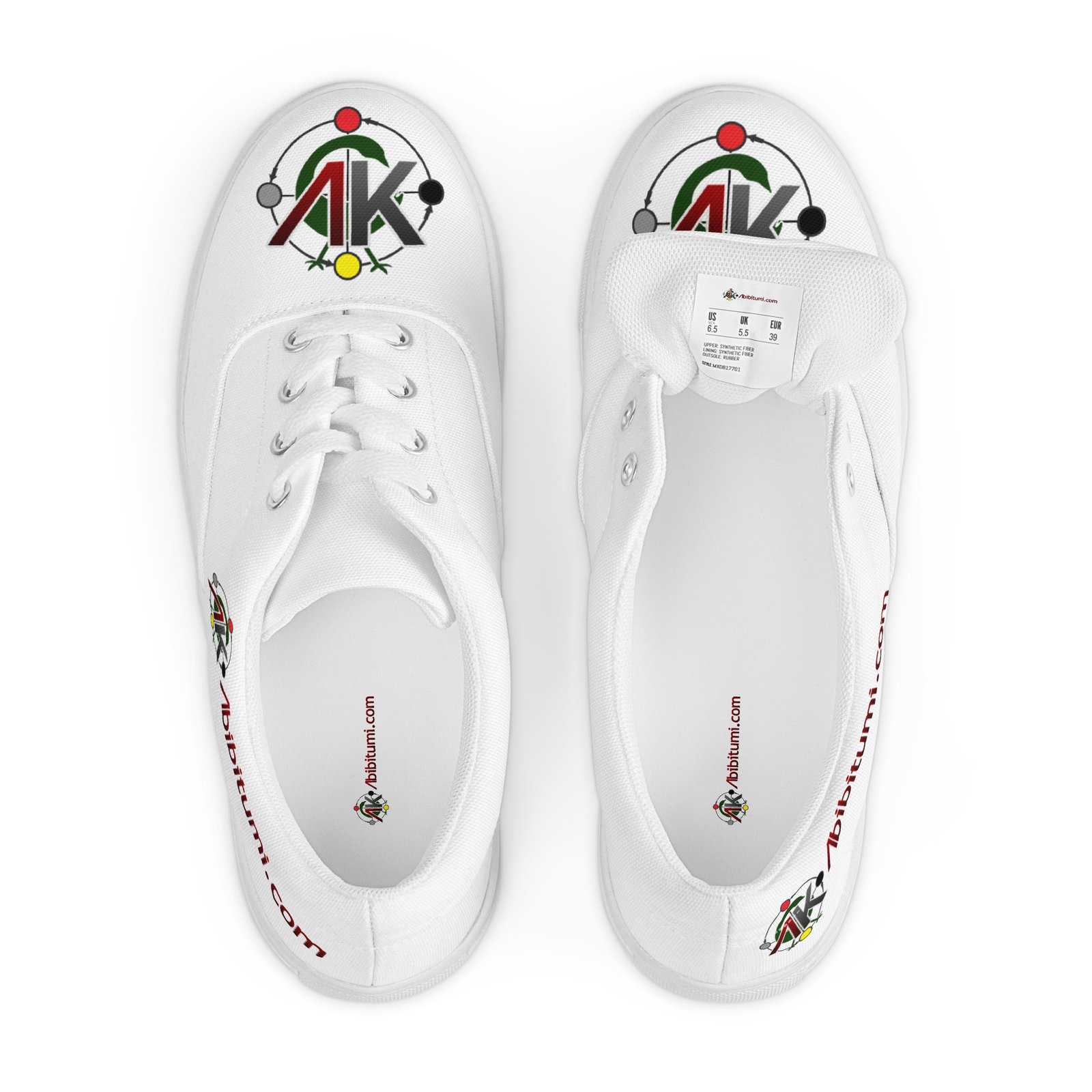 Abibitumi.com Men’s lace-up canvas shoes - Image 4