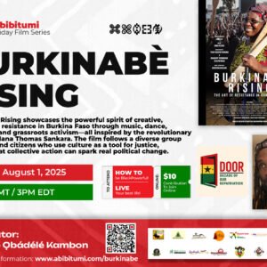 Burkinabè Rising: The Art of Resistance in Burkina Faso (Film Screening and Q&A)