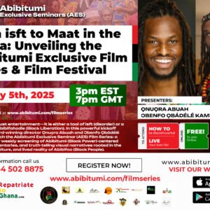 [Video Replay!] From isft to Maat in Media: Unveiling the Abibitumi Exclusive Film Series & Festival