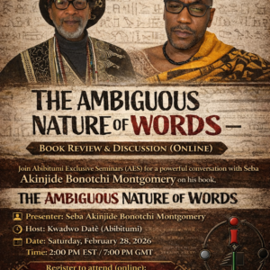 Book Discussion: The Ambiguous Nature of Words