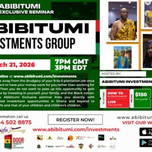 ABIBITUMI Investments Group — Exclusive Quarterly Seminar (Spring Equinox Edition)