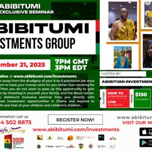 ABIBITUMI Investments Group — Exclusive Quarterly Seminar