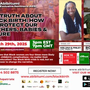 Video Recording - The Truth About Black Birth: How to Protect Our Mothers, Babies & Future