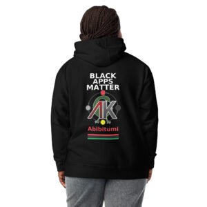 BLACK APPS MATTER Abibitumi Unisex Hoodie