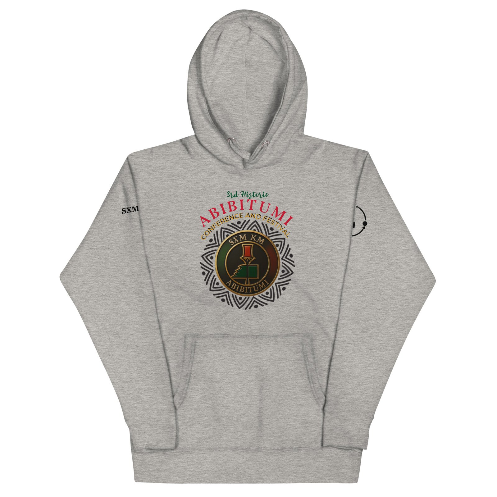 ABIBITUMI CONFERENCE & FESTIVAL Unisex Hoodie - GREY - Image 4