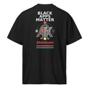 BLACK APPS MATTER Abibitumi Men’s box tee