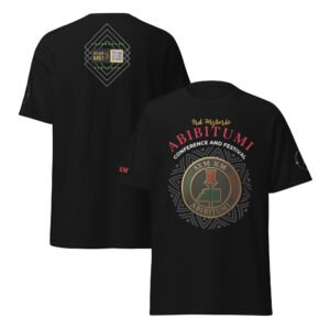 ABIBITUMI CONFERENCE & FESTIVAL Unisex Tee - BLACK