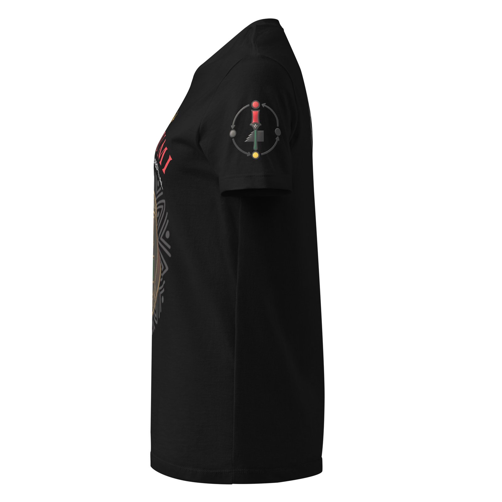 WOMEN’S ABIBITUMI CONFERENCE & FESTIVAL TEE - BLACK - Image 3